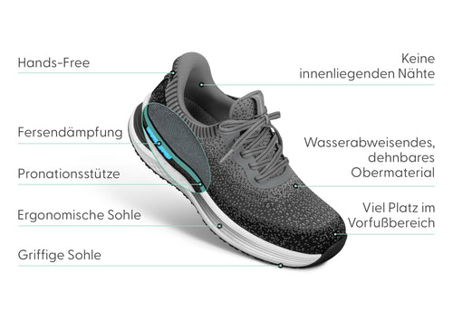Nira mains libres - Noir/gris multi