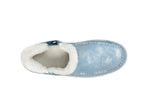 Lorin Hands-Free - Blaues Shim-Wildleder