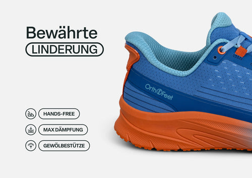 Dash mains libres - Bleu/Orange