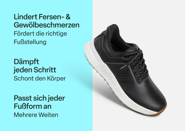 Approach Shot Hands-Free Golf - Schwarz Leder