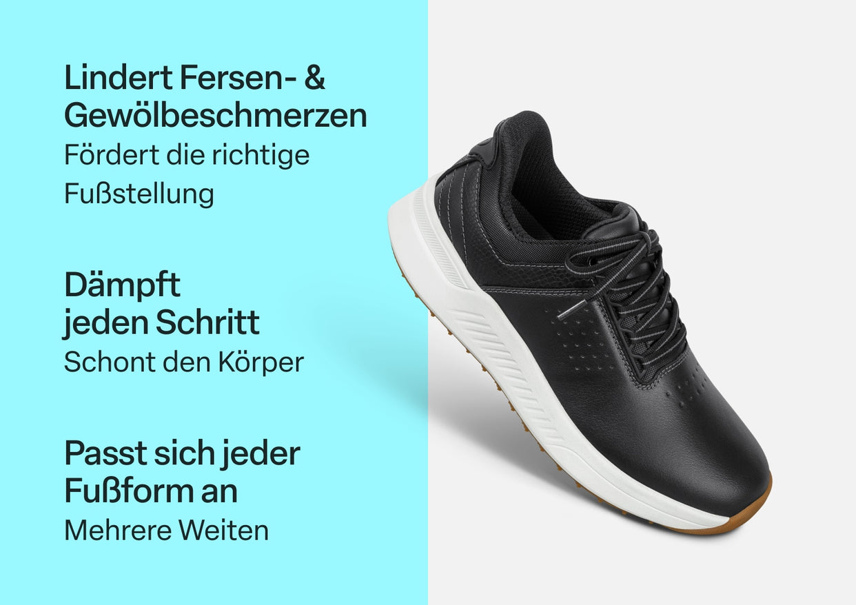 Approach Shot Hands-Free Golf - Schwarz Leder