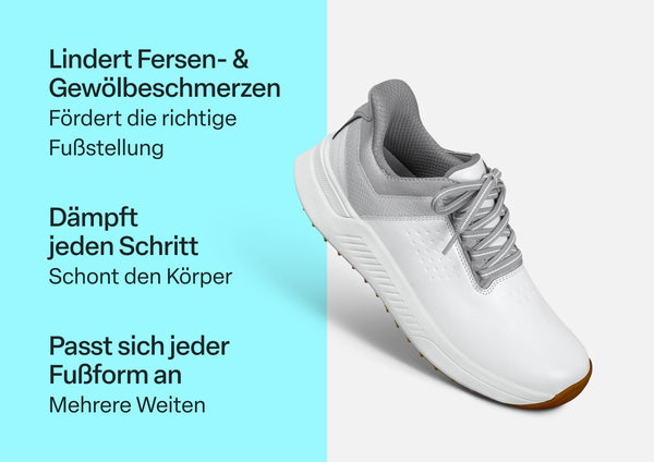 Approach Shot Hands-Free Golf - Weiß/Silber Leder