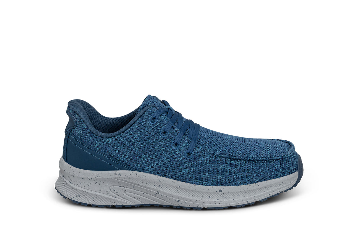 Boussole mains libres - Tricot bleu