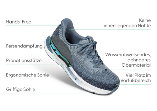 Nira mains libres - Bleu clair