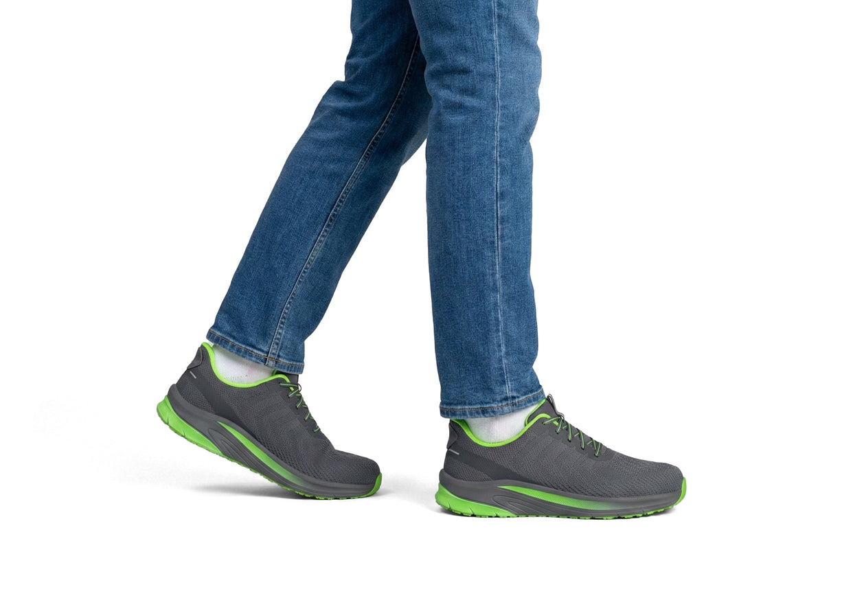 Tilos Hands-Free - Dark Grey/Lime